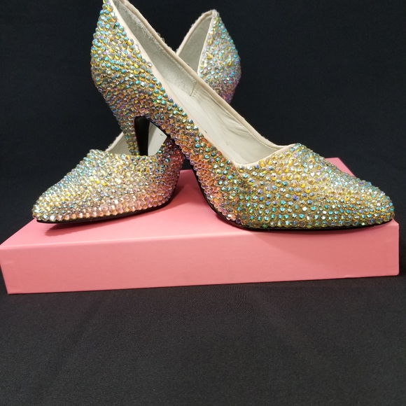 Swarovski crystals heels - Picture 3 of 4